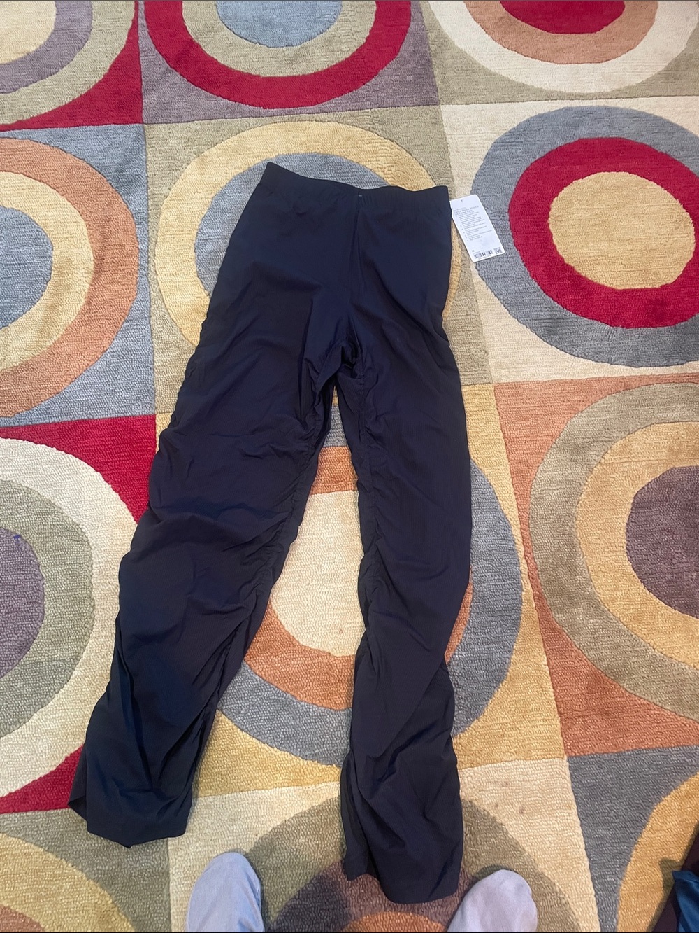 NWT Lululemon Black Studio Slim-Fit HR Flared Pants, Sz M